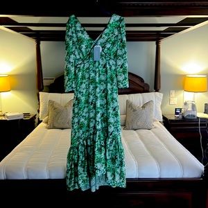 NWT Antonio Melani x Kimberly Whitman Celia Floral Print high-low Dress